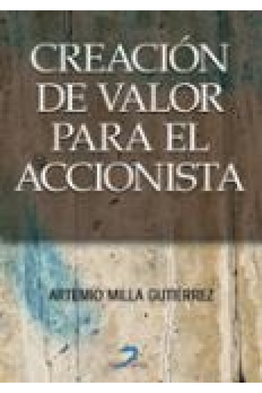 Creación de valor para el accionista