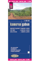 Camerún-Gabón-Guinea Ecuatorial-Sao Tomé 1/1.300.000