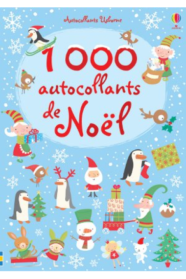 1000 autocollants de Noël