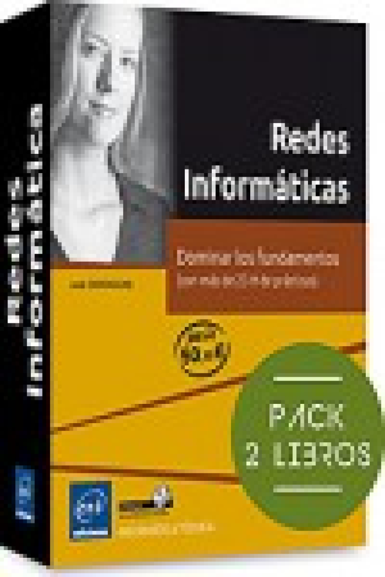 Redes informáticas. Pack 2 libros. Dominar los fundamentos