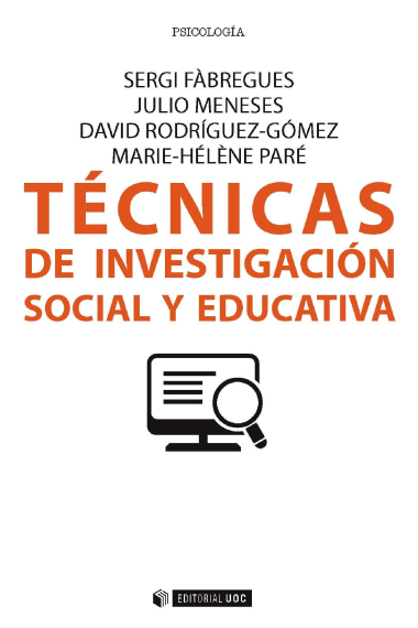 Técnicas de investigación social y educativa