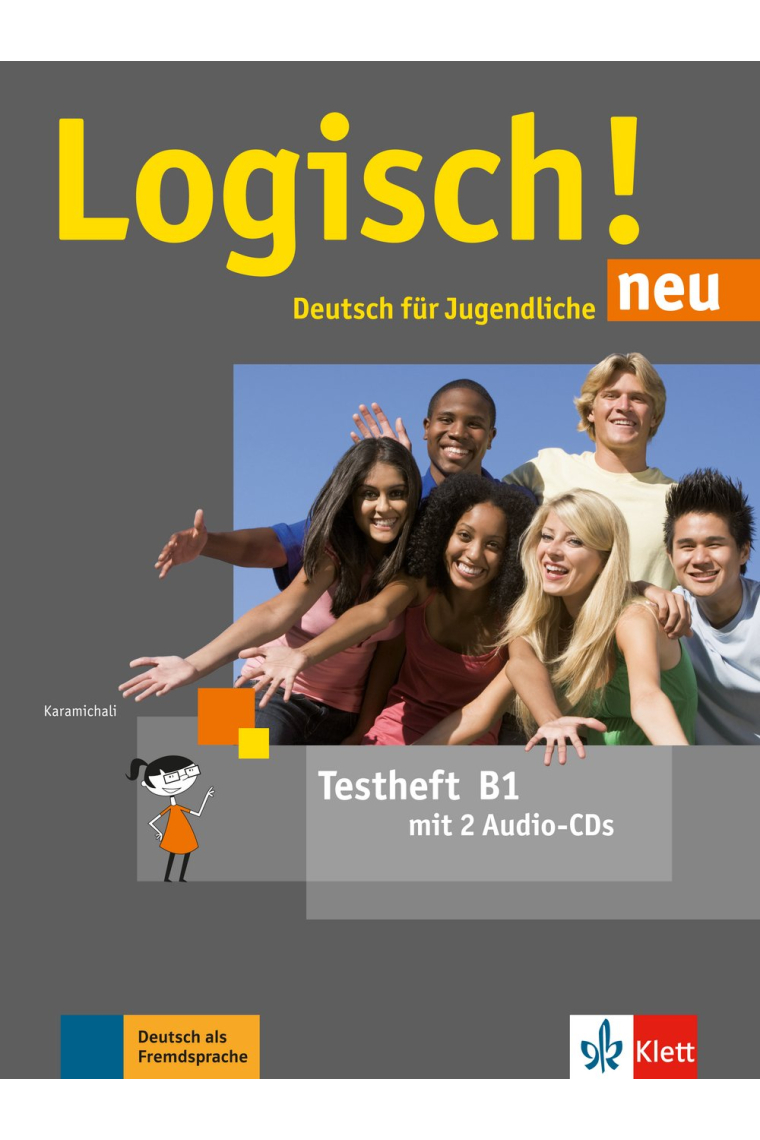 Logisch! neu B1 - Testheft mit 2 Audio-CDs