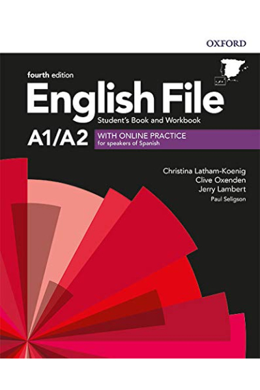 English File 4th edition - A1/A2 - Elementary - Student's Book + Workbook with Key Pack