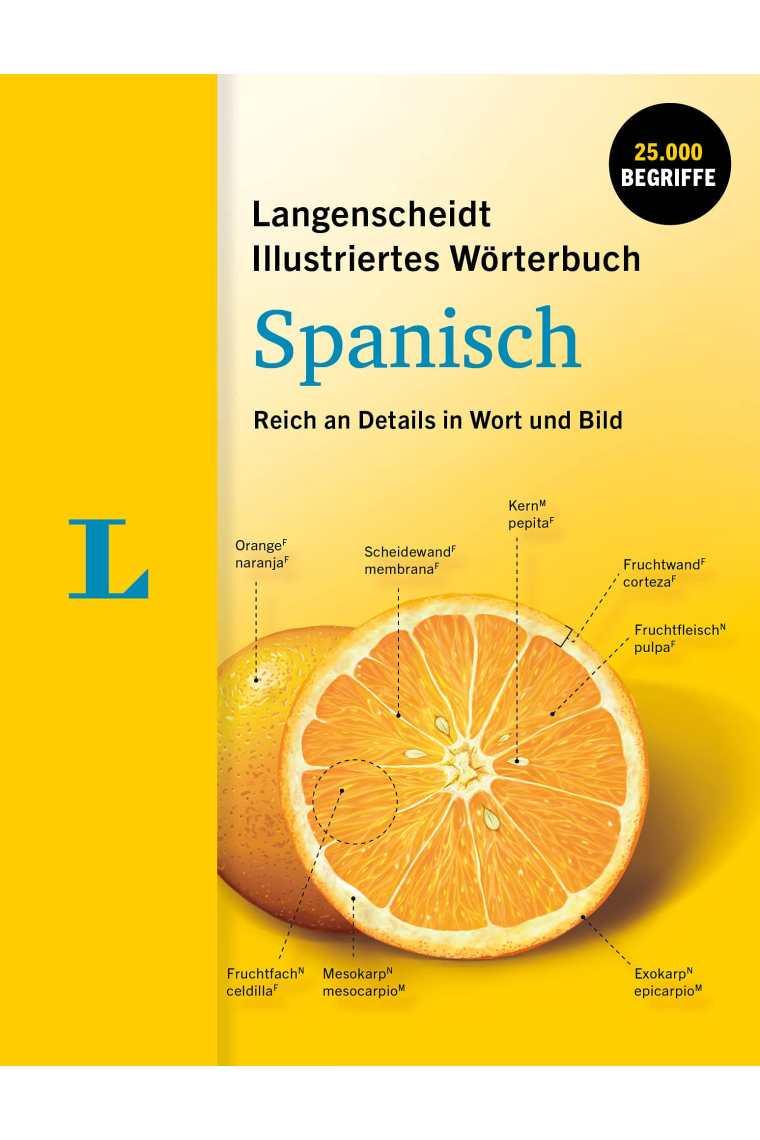 Langenscheidt Illustriertes Wörterbuch Spanisch: Reich an Details in Wort und Bild