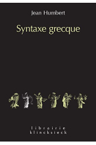 Syntaxe grecque (3e édition)