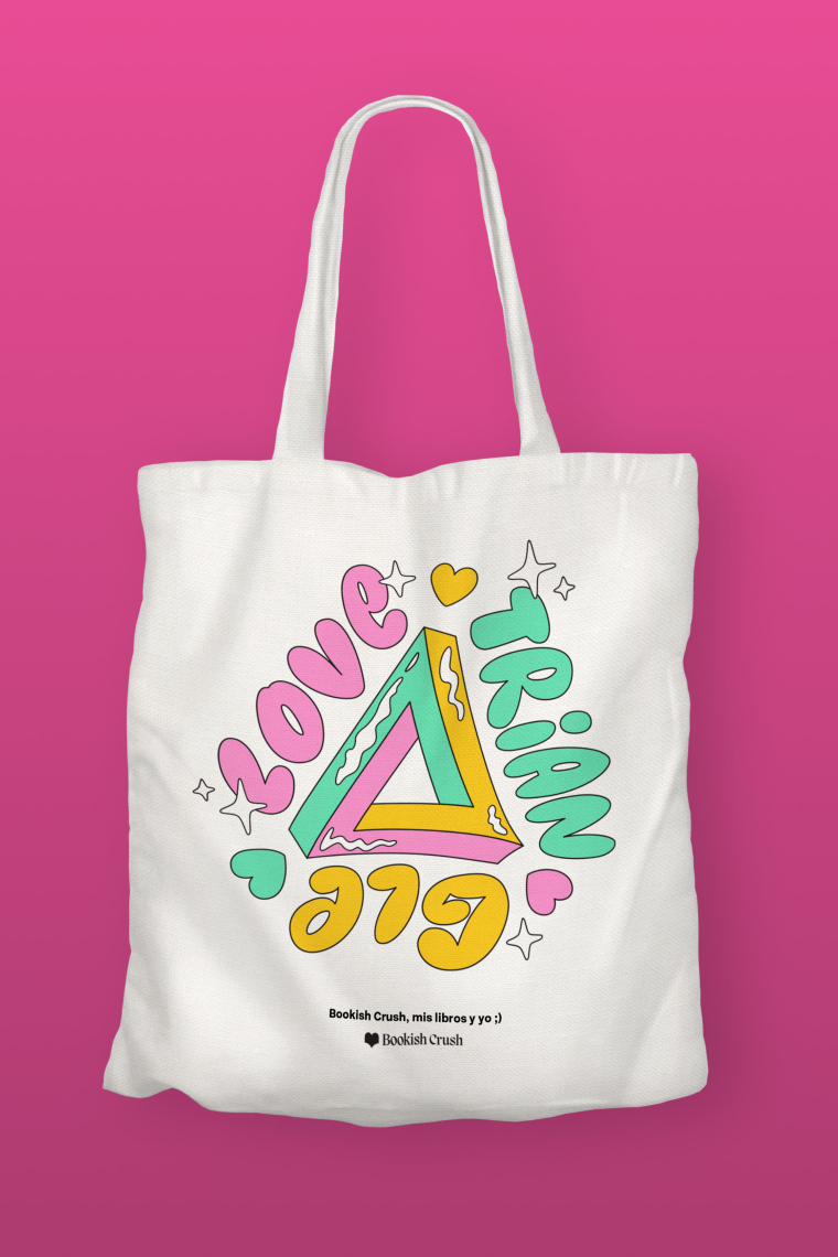 Totebag Love Triangle