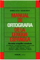 Manual de ortografía de la lengua española