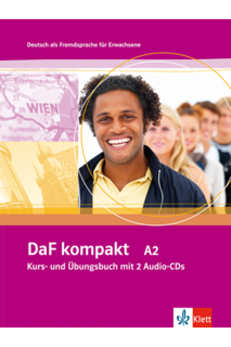 DaF Kompakt A2 Kurs- und Übungsbuch + 2 Audio-CDs