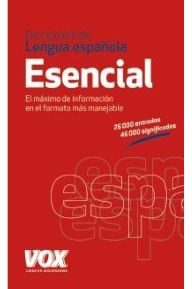 Diccionario esencial de la lengua española