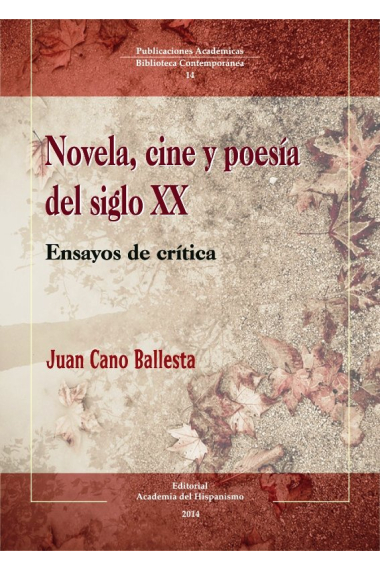 Novela, cine y poesía del siglo XX (Ensayos de crítica)