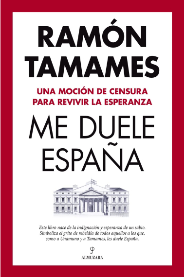 Me duele España. Una moción de censura para revivir la esperanza