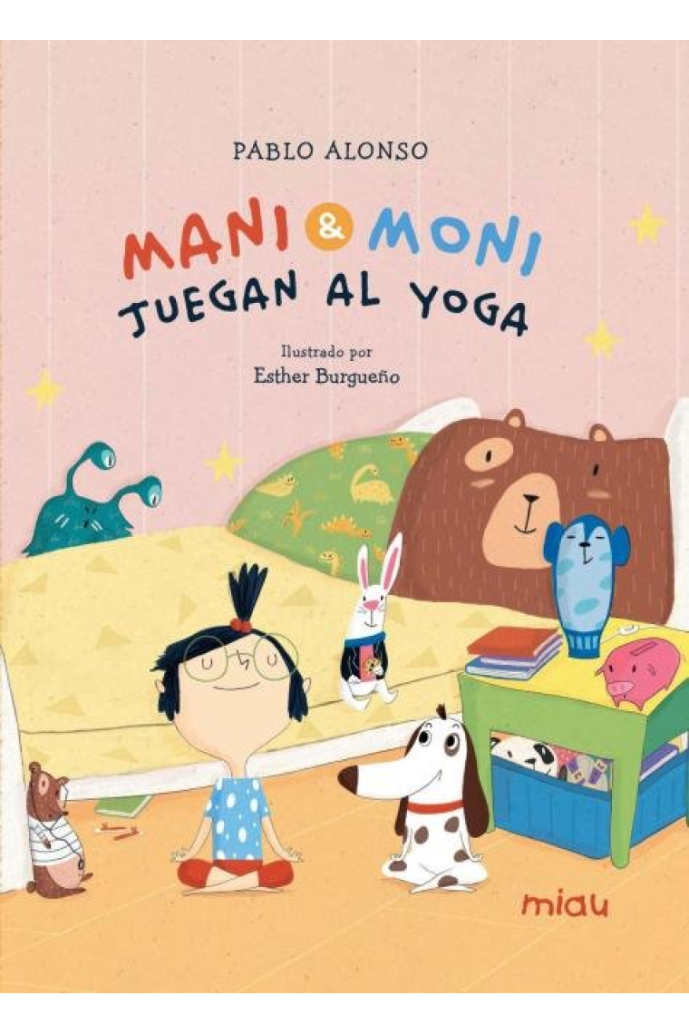 Mani y Moni juegan al yoga