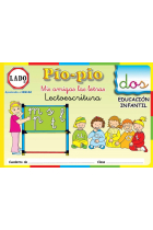 P¡o-p¡o, Mis amigas las letras, lectoescritura, consonantes, Educación Infantil. Cuaderno 2