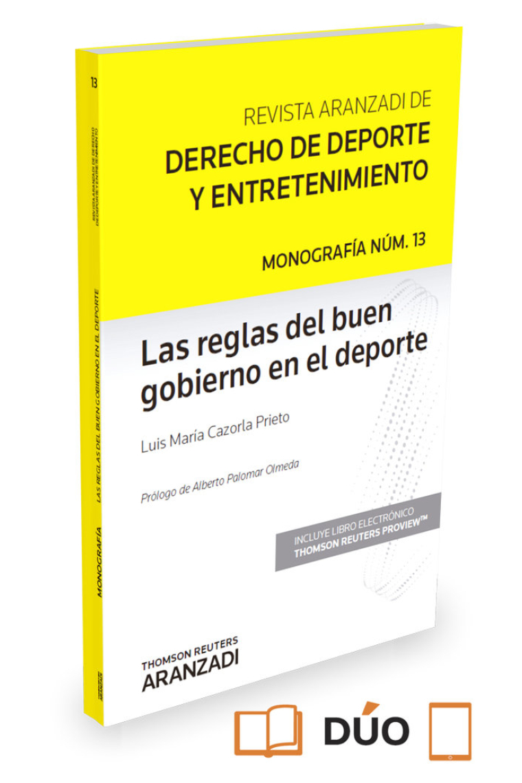 Las reglas del buen gobierno en el deporte (Papel + e-book)