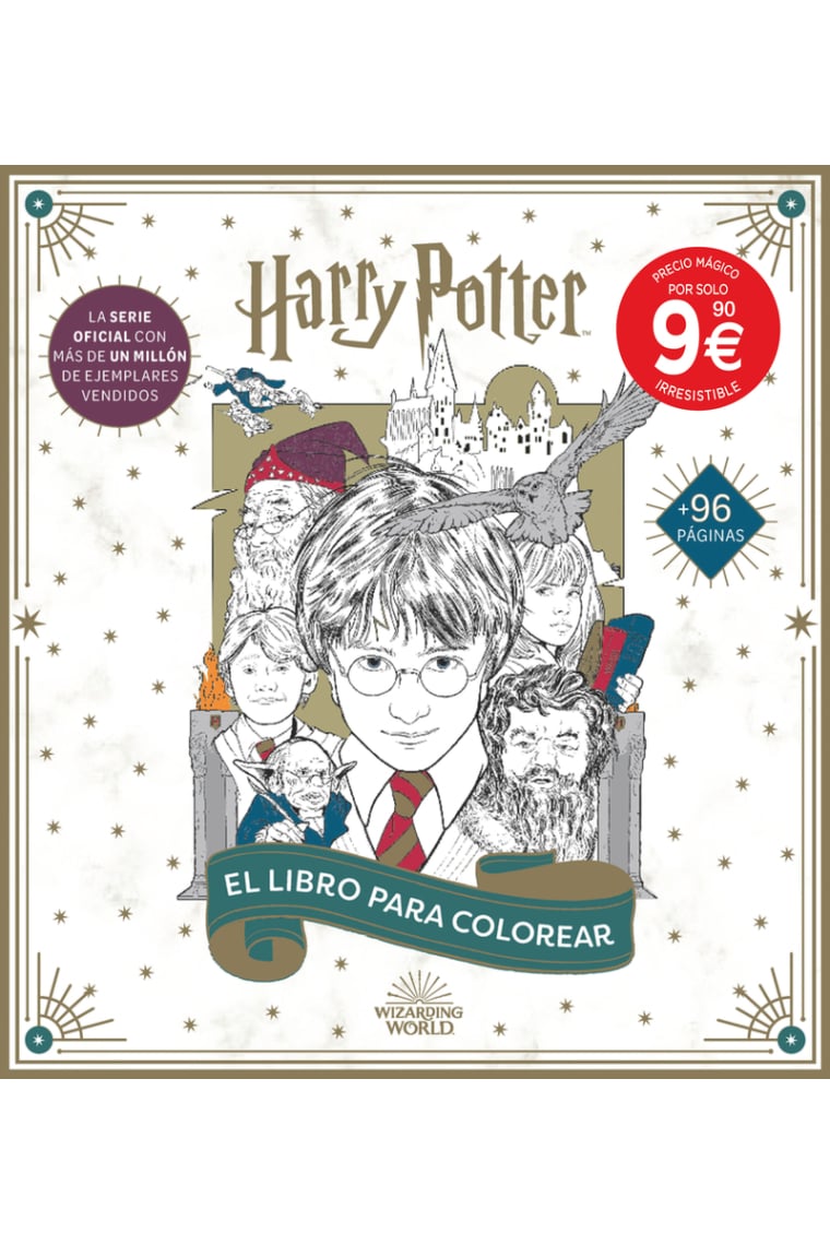 Harry Potter: El libro oficial para colorear