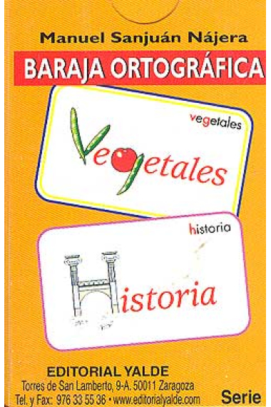 Baraja ortográfica Serie 3