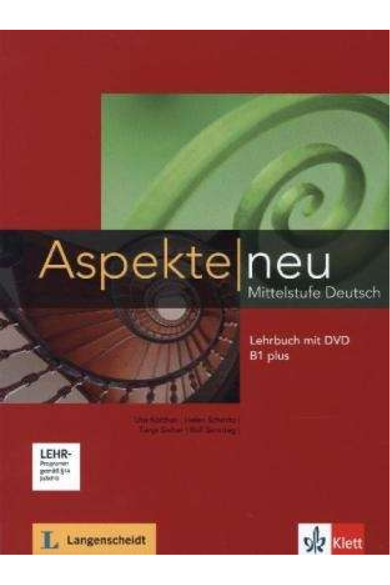 Aspekte neu 1 (B1+). Lehrbuch 1 mit DVD