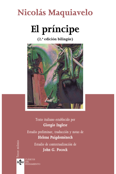 El príncipe / De Principatibus (2ª edición bilingüe)