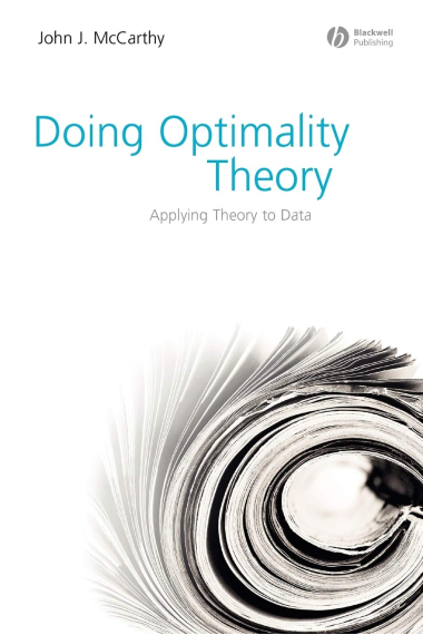 Doing Optimality Theory: Applying Theory to Data