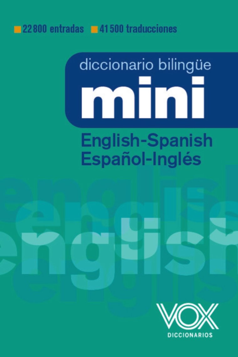 Diccionario Mini English-Spanish / Español-Inglés