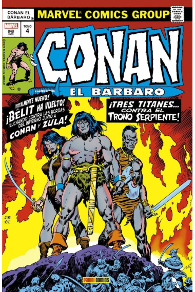 CONAN BARBARO 04 ETAPA MARVEL ORIGINAL