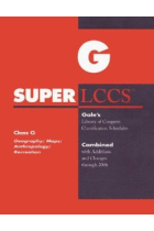 SUPERLCCS 2006, fasc. G (Geog/Maps/Anthrop)