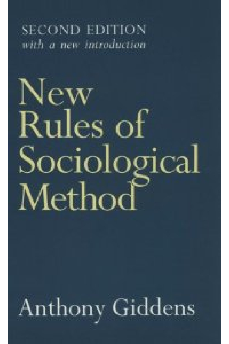 New Rules of Sociological Method