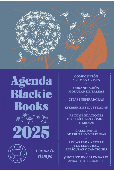 Agenda Blackie Books 2025. Cuida tu tiempo