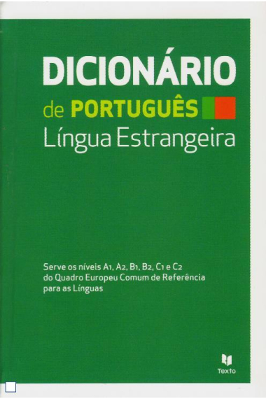 Dicionario de português língua estrangeira