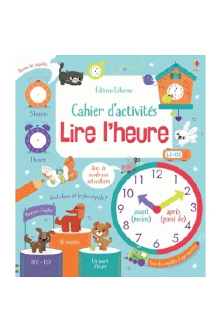 Lire l'heure - Cahier d'activités