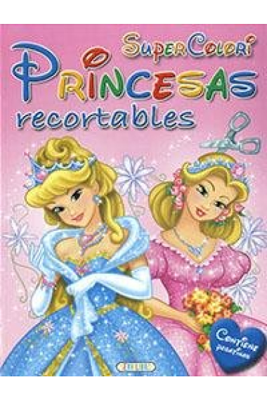 SUPER COLORI PRINCESAS RECORTABLES 1