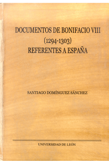 Documentos de Bonifacio VIII referentes a España