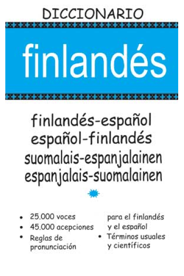 Diccionario finlandés-español/ español-finlandés