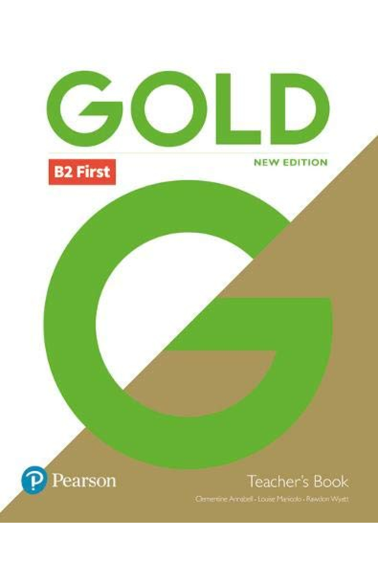 Gold B2 First New Edition - Teacher's Book with Portal access and Teacher's Resource Disc Pack