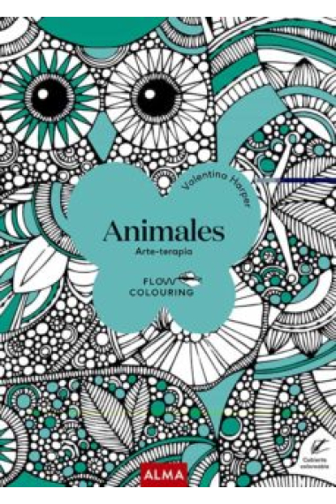 Animales. Ate-terapia (Flow Colouring)