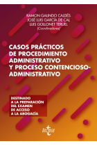 Casos prácticos de procedimiento administrativo y proceso contencioso-administrativo