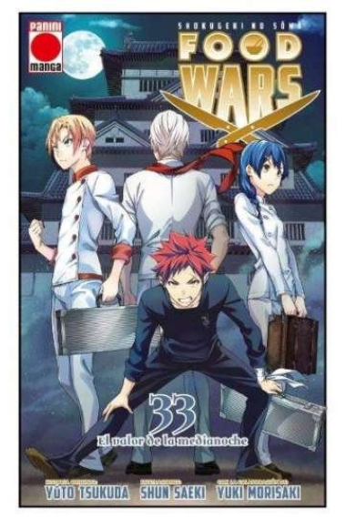 FOOD WARS 33 EL VALOR DE LA MEDIANOCHE