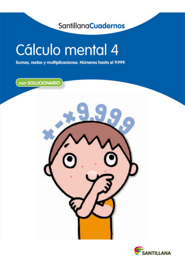 CALCULO MENTAL 4 SANTILLANA CUADERNOS