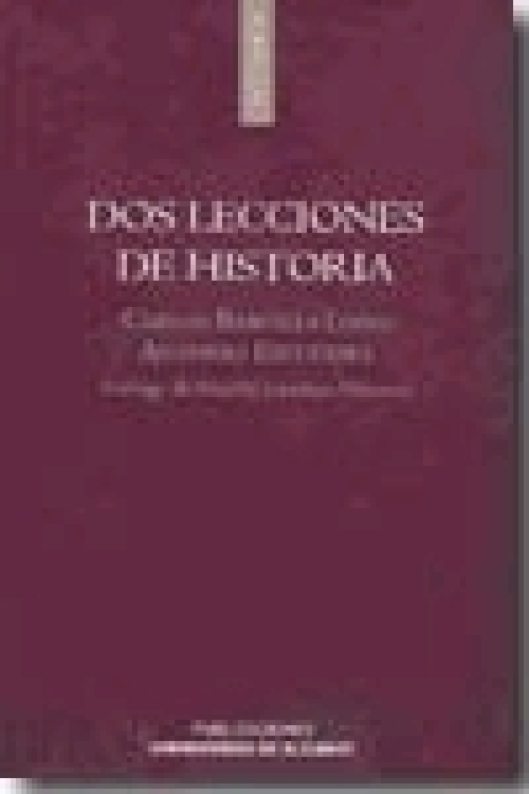 Dos lecciones de historia