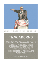 Escritos sociológicos II, vol. 1 (Obra completa, vol. 9/1)