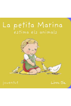 La petita Martina estima els animals