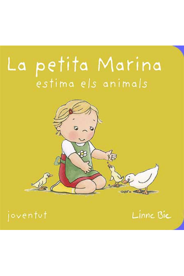 La petita Martina estima els animals