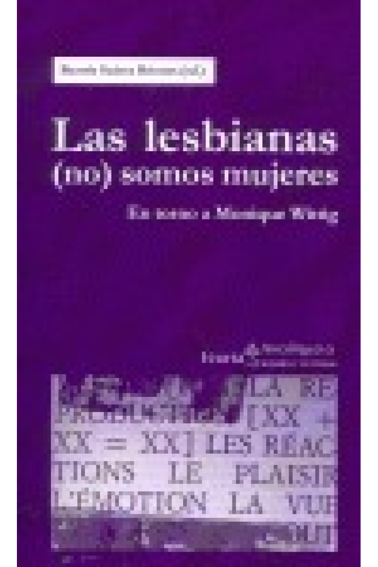 Las lesbianas (no) somos mujeres