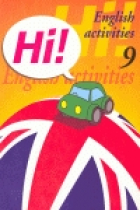 Hi! nº 9 English activities. Cuaderno de inglés con actividades diversas