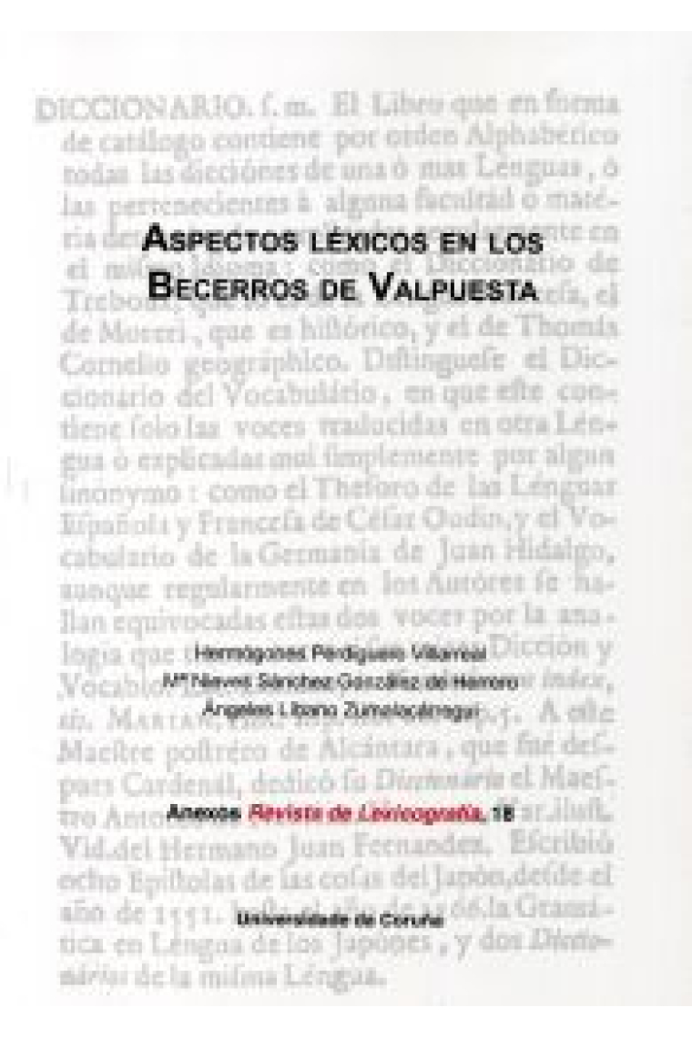 Aspectos léxicos en los Becerros de Valpuesta