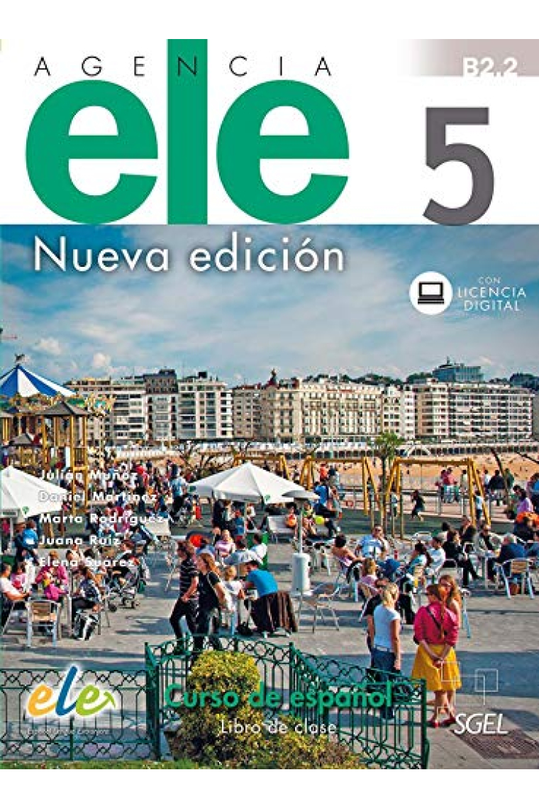 Agencia ELE 5 (B2.2) Libro del alumno + licencia digital (Nueva Edición)