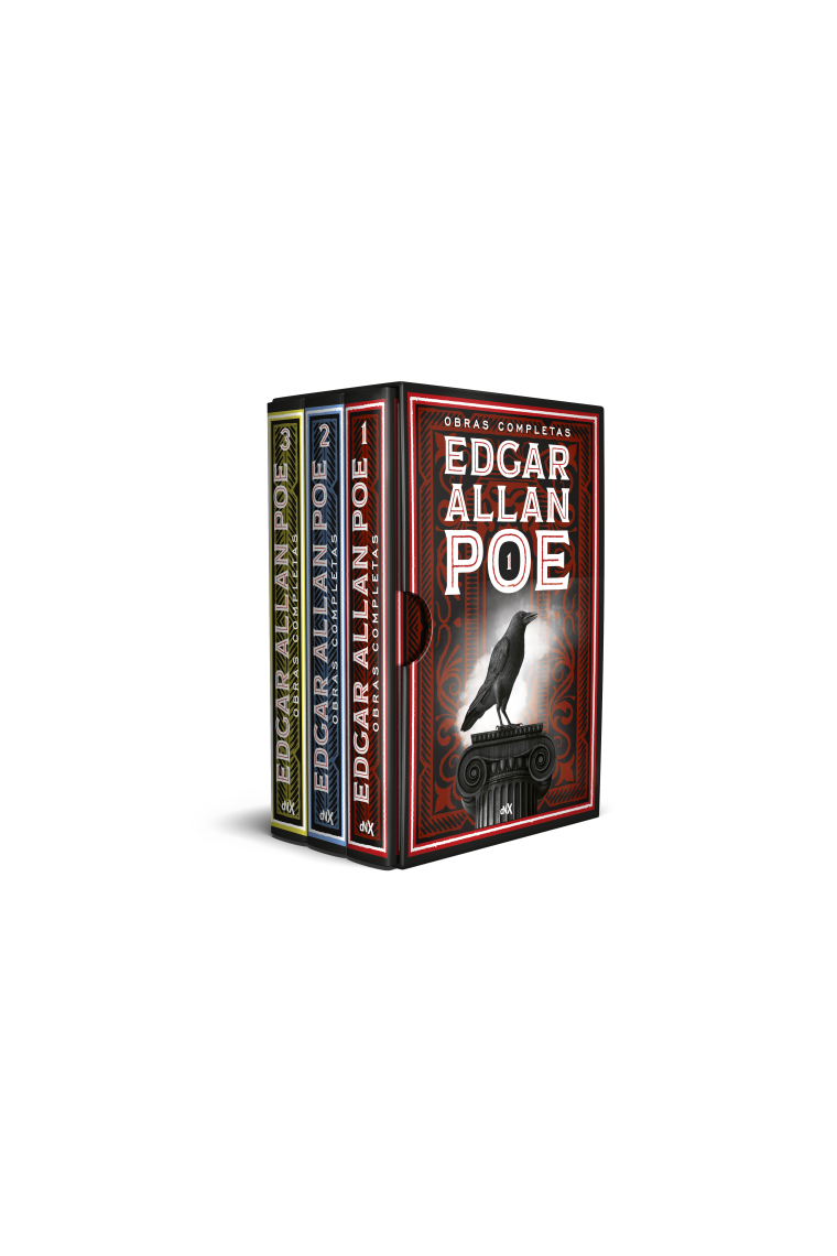 Obras completas de Edgar Allan Poe (Estuche 3 Volúmenes)