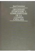 Diccionari etimològic i complementari de la llengua catalana. Volum I. A-bl