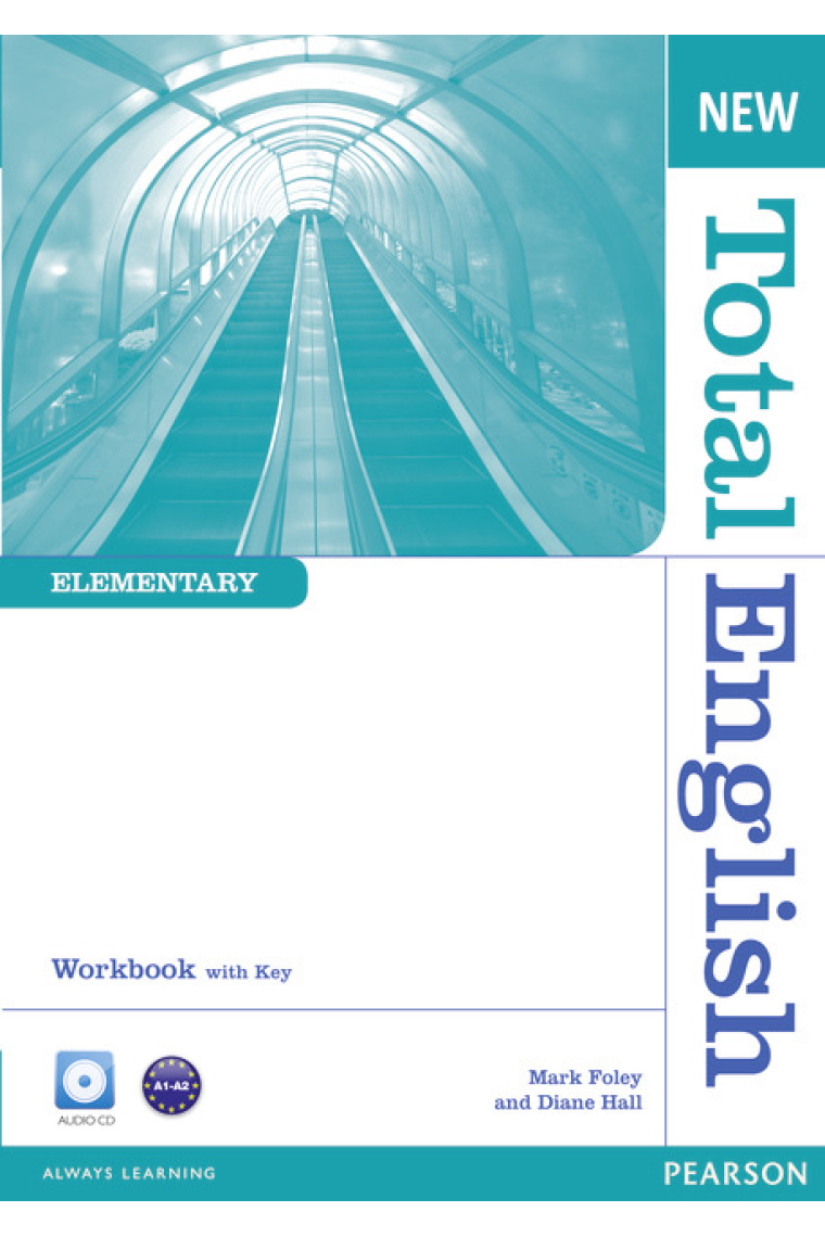 New Total English Elementary Workbook with Key and Audio CD Pack