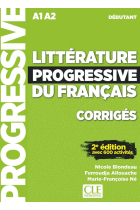 Litterature progressive du francais 2eme edition: Corriges debutant (A1-A2)